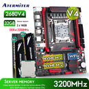 Kit Placa-mãe Atermiter X99 D4 com Xeon E5 2680 V4 LGA2011-3 + Memória 32GB (2x16GB) DDR4 3200MHz REG ECC + WiFi