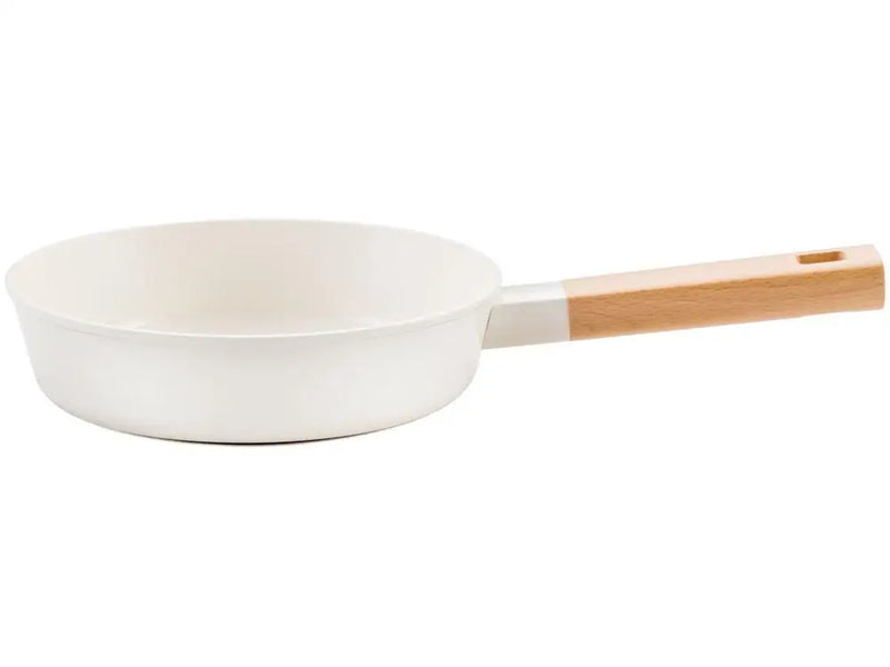 Conjunto de Panelas Brinox Ceramic Life Nordic com Revestimento Cerâmico Creme 5 Peças