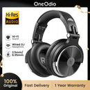 Oneodio Pro 10 Fones de Ouvido com Fio Fone de Ouvido Hi-Res Áudio com Fio Headset Estéreo Profissional DJ com Microfone Over Ear Fone de Estúdio
