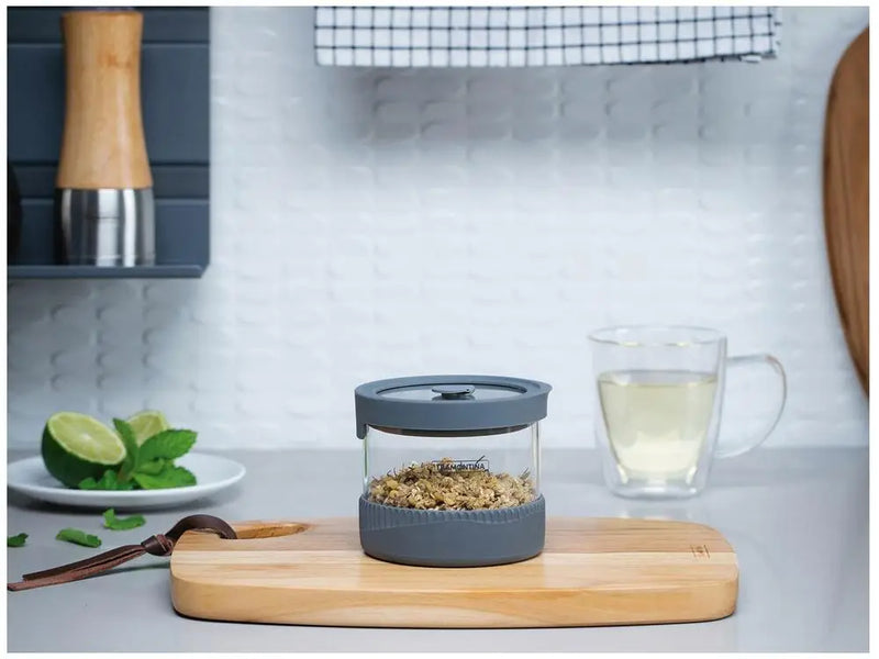 Panela de Vidro Tramontina com Tampa Redonda 0.4L