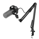 FIFINE K688CT Microfone Dinâmico USB/XLR com Braço Articulado para Gravação e Podcast, Microfone USB para Streaming com Controle de Ganho e Toque para Mudo