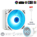 PC CPU Resfriamento a Água Refrigerador do Computador AIO RGB ARGB Ventilador Líquido compatível com soquetes LGA 1150 1151 1200 1700 2011 e AM4