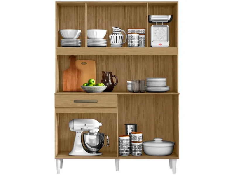 Cozinha Compacta Aramobile Cleo 8 Portas