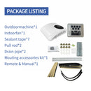 Ar-Condicionado de Teto Treeligo 12V/24V 13500 BTUs Elétrico Roof Top para Caminhão Motorhome Van Trailer RV