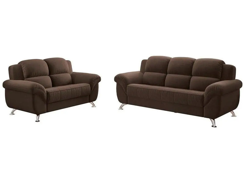 Conjunto de Sofás 2 e 3 Lugares Marseille Linoforte