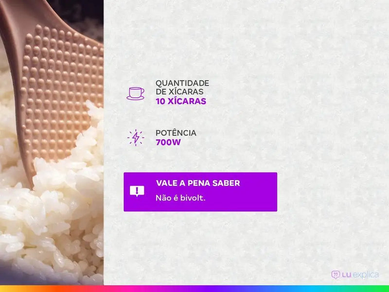Panela Elétrica de Arroz Mondial Pratic PE-42-10X 220V