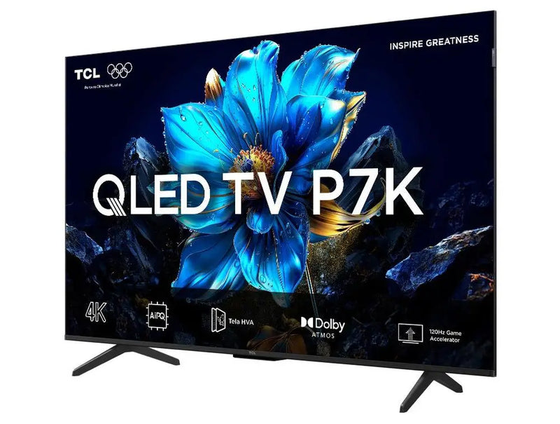 Smart TV 55 "TCL 4K UHD QLED 55P7K Google TV AiPQ Google Assistant 3 HDMI 1 USB