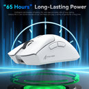 Mouse Sem Fio ATTACK SHARK R1 Leve 18000 DPI PAW3311 Modo Tríplice Bluetooth/2.4G/USB Mouse Gamer Macro para PC/Mac