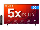 Smart TV 70 ”4K UHD LED LG 70UR8750 Wi-Fi Bluetooth Alexa 3 HDMI IA