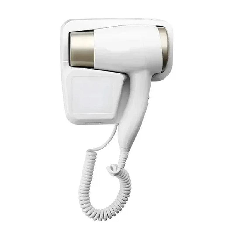 Secador de Cabelo para Casa e Hotel Banheiro 110V Com USB Fixação na Parede