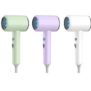 Secador de Cabelo Profissional Luz Azul Cuidado Capilar Secador com Ar Quente e Frio Escova de Ar