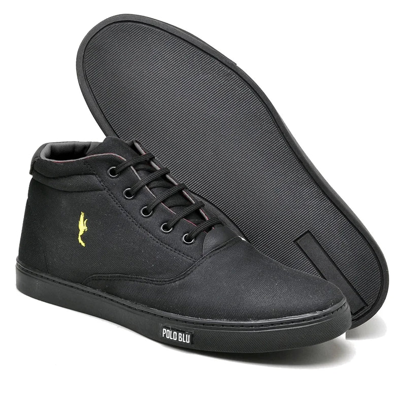 Kit Masculino – Polo Blu Cano Alto  Botas Leves e Modernas + Relógio + Carteira Tamanhos disponíveis: 37 a 46