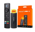 Fashion 2025 Op Selling – Set-Top Box D6 Inteligente, Mini TV Box 4K, Sem Fio, Bluetooth, Com Comando de Voz