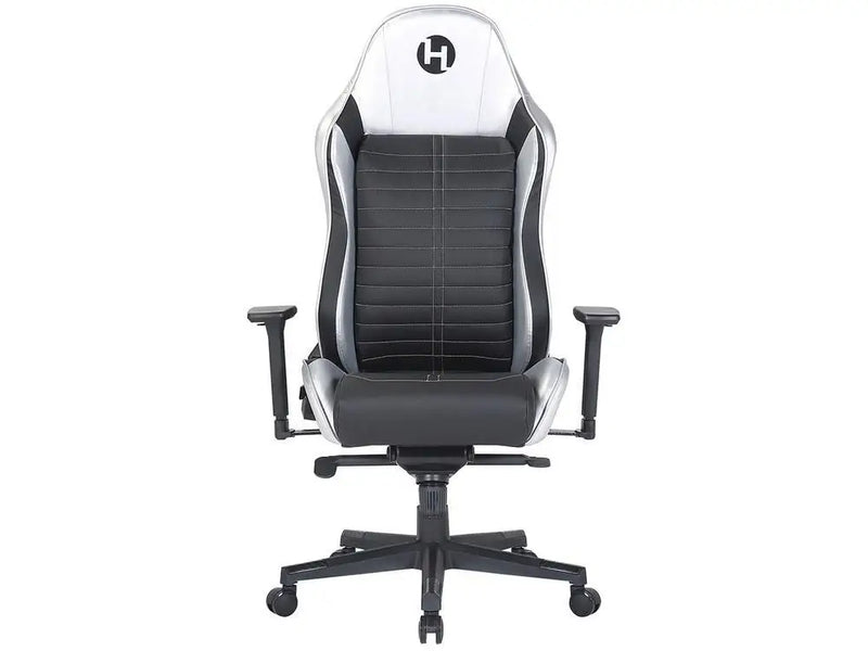 Cadeira Gamer Techni Sport TS62 Preto e Prata Reclinável e Giratória