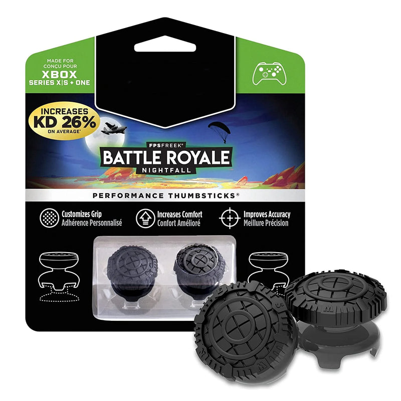 NOVO – 2 Peças de Capas de Silicone para Thumbsticks “Freek Galaxy” – Performance e Aderência para Analógicos, Compatível com Controle Xbox Series X/S