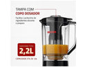 Liquidificador Mondial L-99 FB Turbo Power Preto com 3 Velocidades e Filtro 550W - 110V