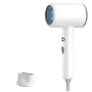 Secador de Cabelo Profissional Luz Azul Cuidado Capilar Secador com Ar Quente e Frio Escova de Ar