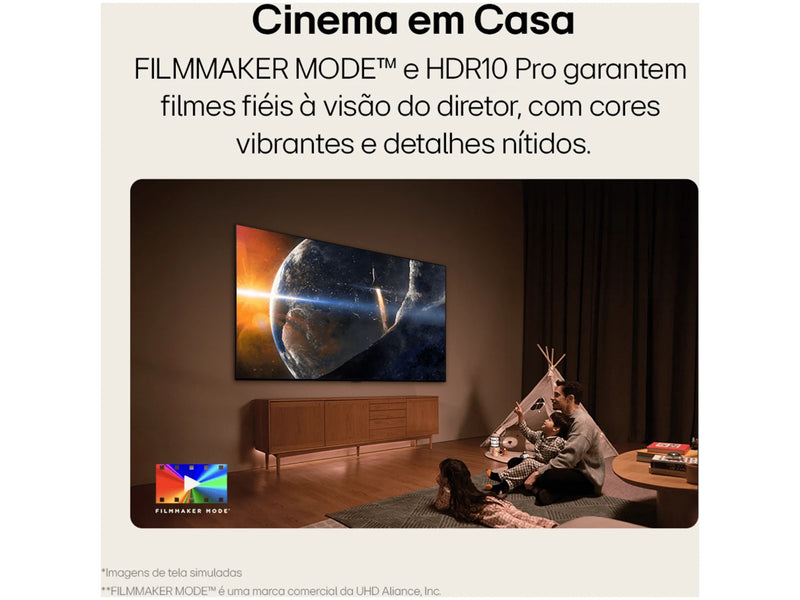 Smart TV 86 "4K LG Ultra HD 86UT8050 with A5 Ger7 AI Processor, Alexa/Chromecast Integrated