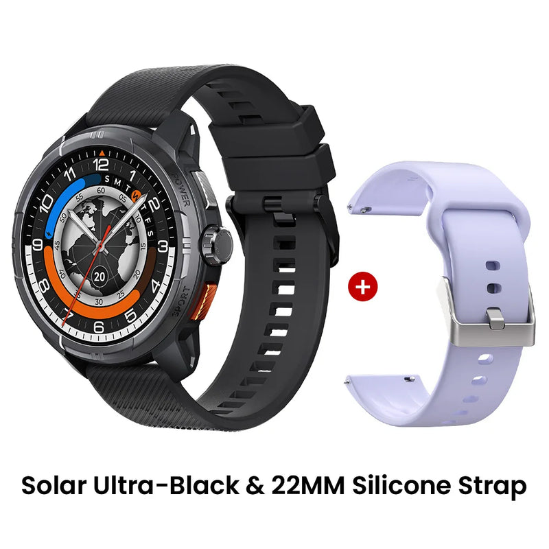 HAYLOU Solar Ultra Relógio Smart GPS 1.6” AMOLED Bluetooth Chamadas 5ATM Resistente à Água