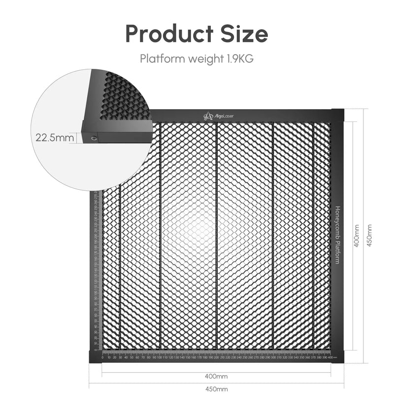 Máquina de Gravação a Laser Máquina de Corte de Alta Velocidade Ferramenta de Escultura com Mesa de Trabalho Honeycomb Para Máquina de Corte CO2/Laser Engraver