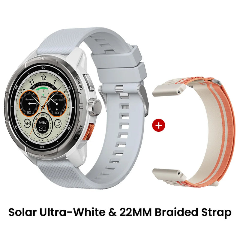 HAYLOU Solar Ultra Relógio Smart GPS 1.6” AMOLED Bluetooth Chamadas 5ATM Resistente à Água