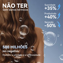 Secador de Cabelo Profissional 2400W Potente Secador de Salão 2 Velocidades Secagem Rápida Ajuste Quente e Frio