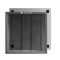Mesa de Trabalho Honeycomb para Gravador a Laser 6 Tamanhos Opcionais Placa de Aço para Máquina de Gravação e Corte a Laser CO2