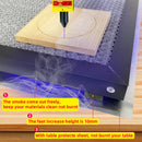 Mesa de Trabalho Honeycomb para Gravação a Laser 600x650mm Ferramenta para Máquina de Corte a Laser DIY Mesa de Corte de Madeira