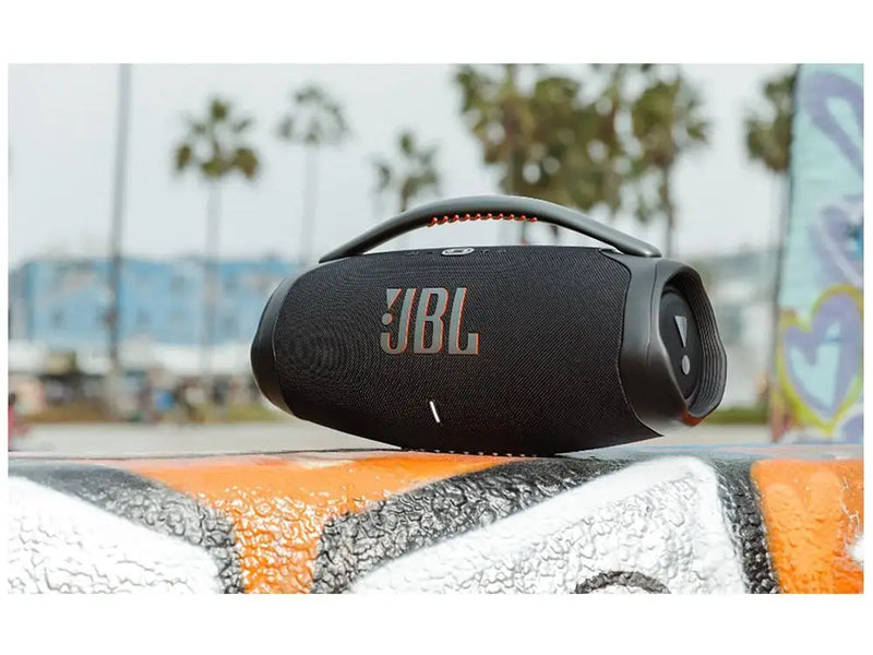JBL Boombox 3 – Caixa de Som Portátil Amplificada, Bluetooth, 80W RMS, Bivolt