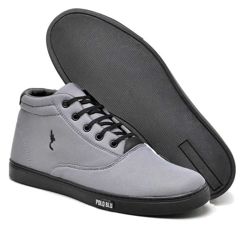 Kit Masculino – Polo Blu Cano Alto  Botas Leves e Modernas + Relógio + Carteira Tamanhos disponíveis: 37 a 46