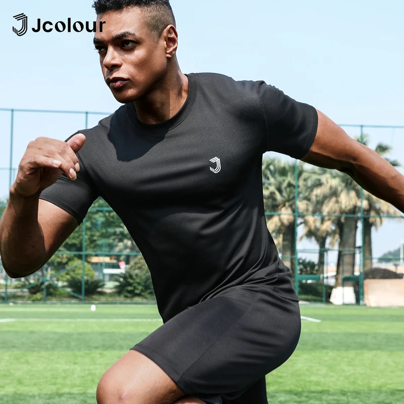Camisa Esportiva Masculina, Camisa de Corrida de Secagem Rápida, Camisa de Futebol Respirável, Roupas Esportivas, Camiseta