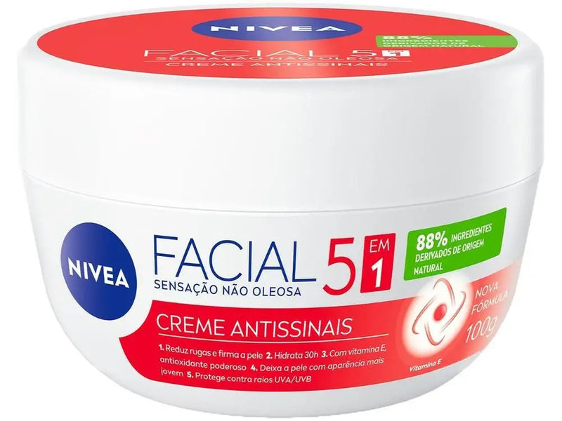 Creme Facial Antissinais Nivea 100g