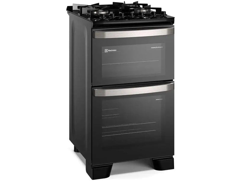 Fogão Electrolux 4 Bocas Preto com Mesa de Vidro
