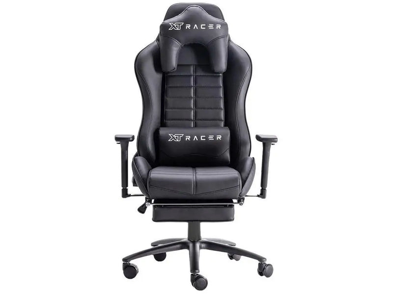 Cadeira Gamer XT Racer Reclinável Giratória Preta Platinum Linha W