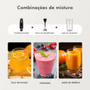 Liquidificador/Mixer 127V para Processamento de Alimentos – Mini, Portátil, Elétrico – Coibeu