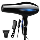 Secador de Cabelo 2200W Profissional Potente Aquecimento Rápido Ajuste Quente e Frio Secador de Ar Iônico com Coletor de Ar