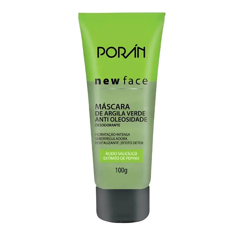 Kit Anti Oleosidade New Face Porán – Cuidados com a Pele, 4 Itens