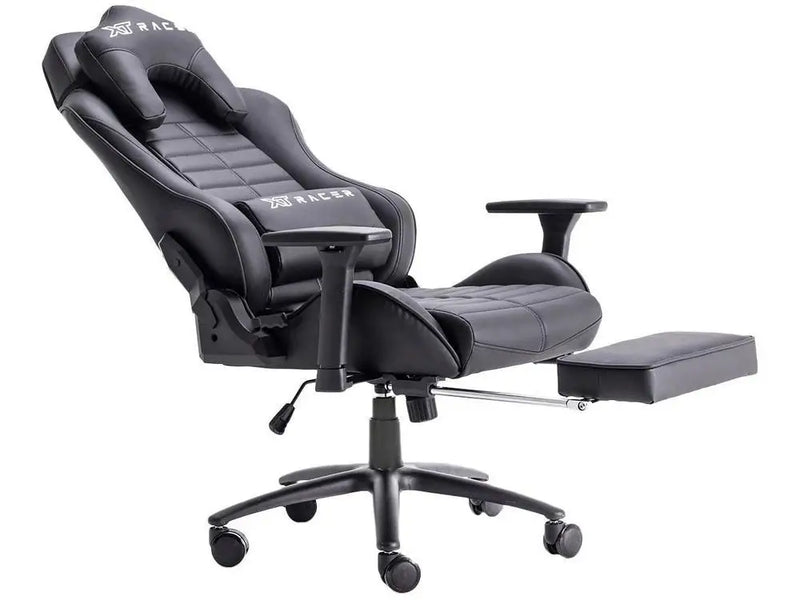Cadeira Gamer XT Racer Reclinável Giratória Preta Platinum Linha W