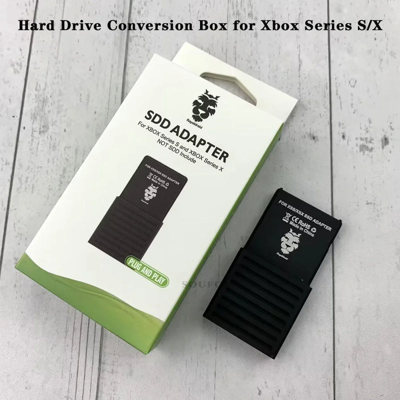 Adaptador de SSD para Xbox Series X/S  Caixa de conversão de disco rígido M.2 NVMe 2230 PCIe 4.0 – Cartão de expansão para jogos