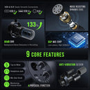 FIFINE K688CT Microfone Dinâmico USB/XLR com Braço Articulado para Gravação e Podcast, Microfone USB para Streaming com Controle de Ganho e Toque para Mudo