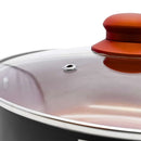 Conjunto de Panelas Antiaderentes Cerâmicas 10 Peças, Cabos Resistentes ao Calor, Para Uso Doméstico Vegas