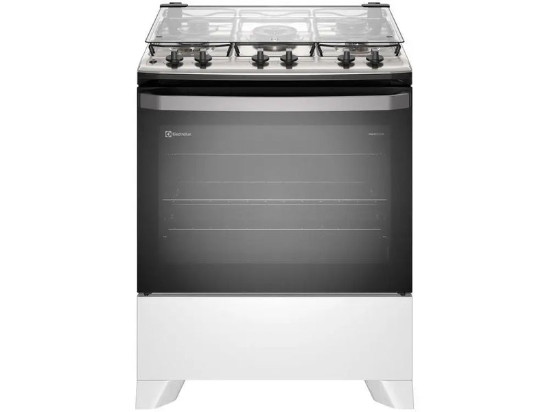 Fogão Electrolux 5 Bocas Branco Acendimento Automático Efficient com PerfectCook FE5IB - Bivolt