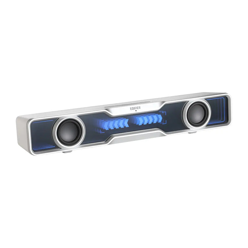 Soundbar Gamer EDIFIER QS30 – Bluetooth 5.3, Graves Potentes, RGB, TempoAbyss, 5W RMS