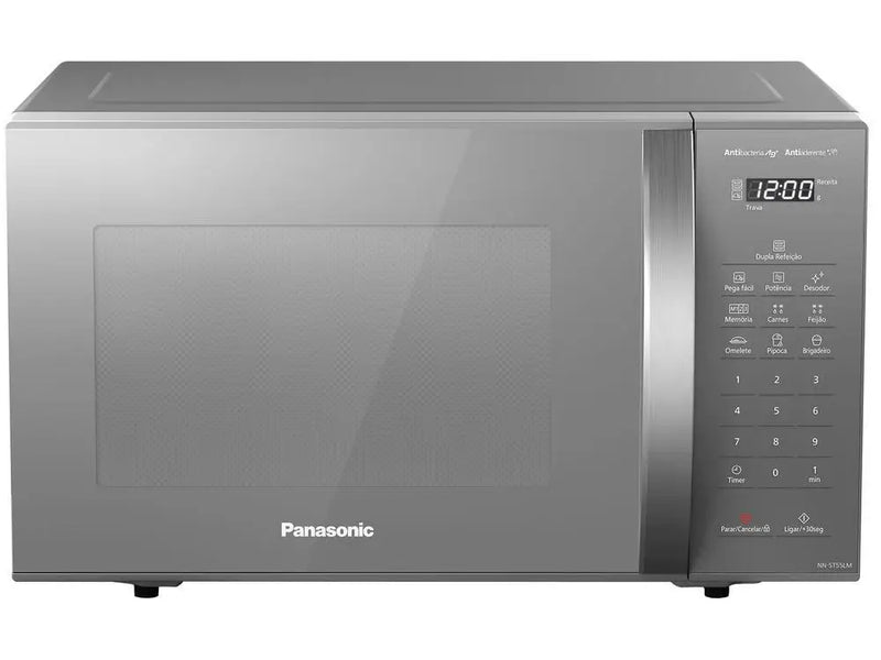 Micro-ondas Panasonic 27L NN-ST55LM Prata - 220V