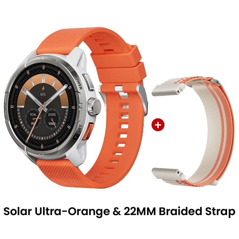 HAYLOU Solar Ultra Relógio Smart GPS 1.6” AMOLED Bluetooth Chamadas 5ATM Resistente à Água