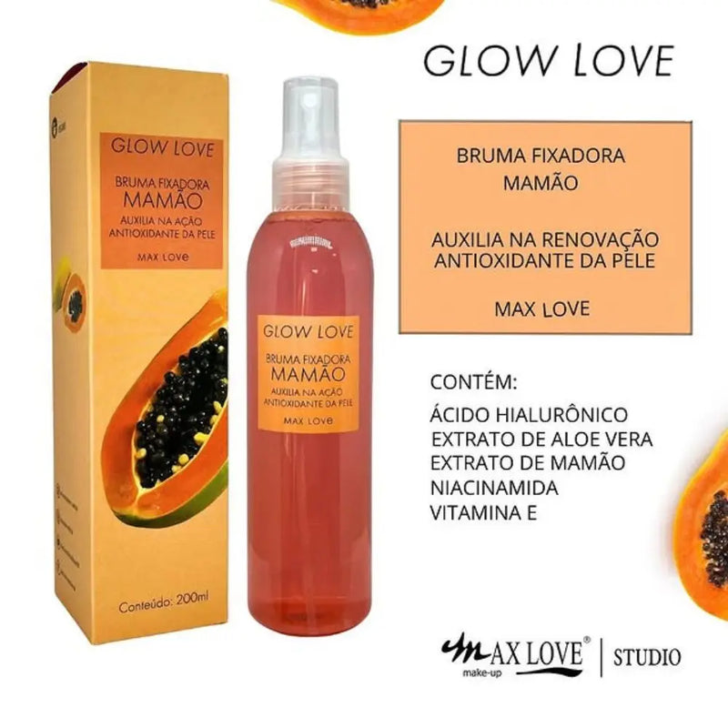 Kit Completo 5 Itens – Linha Glow Love Mommy, Max Love