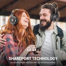 Oneodio Pro 10 Fones de Ouvido com Fio Fone de Ouvido Hi-Res Áudio com Fio Headset Estéreo Profissional DJ com Microfone Over Ear Fone de Estúdio