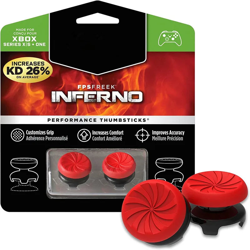 NOVO – 2 Peças de Capas de Silicone para Thumbsticks “Freek Galaxy” – Performance e Aderência para Analógicos, Compatível com Controle Xbox Series X/S