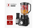 Liquidificador Turbo Mondial L-900 FB com 5 Velocidades e Filtro 900W Preto - 220V