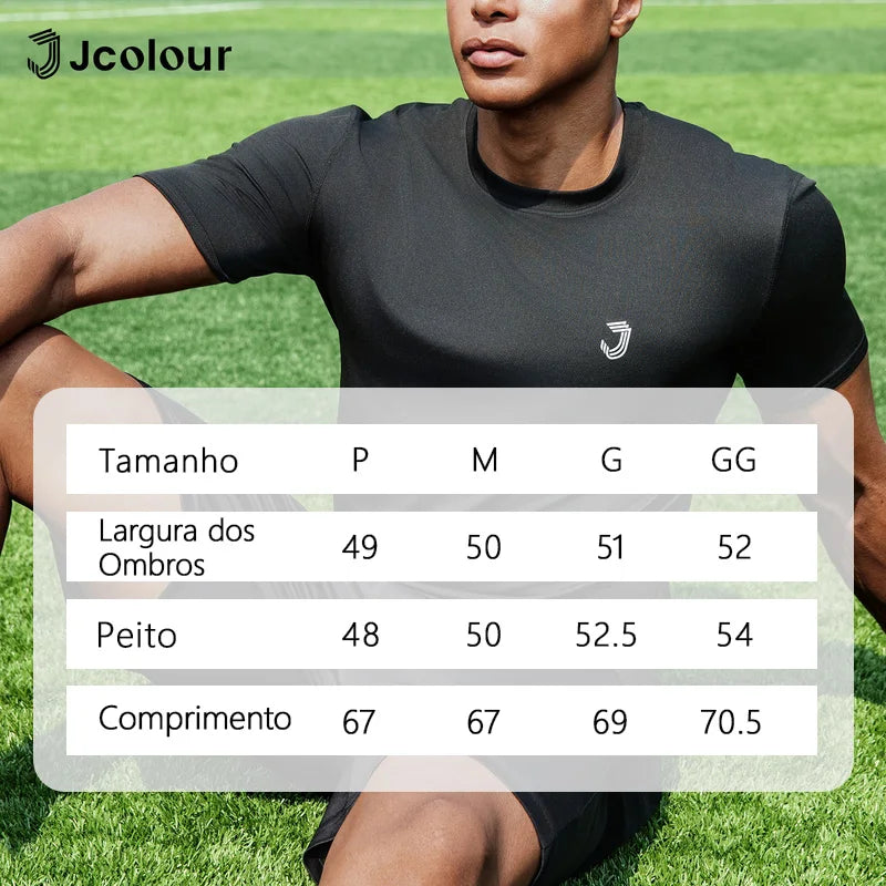 Camisa Esportiva Masculina, Camisa de Corrida de Secagem Rápida, Camisa de Futebol Respirável, Roupas Esportivas, Camiseta